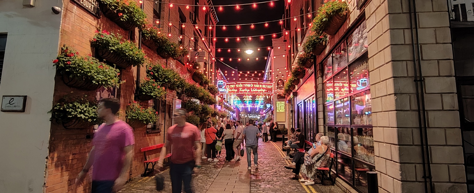 quathedral quarter Belfast night life