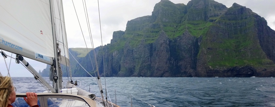 Vestmanna bird cliffs Faroe Islands