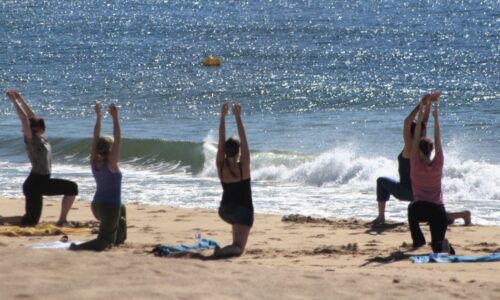 Yoga Segelurlaub Spanien