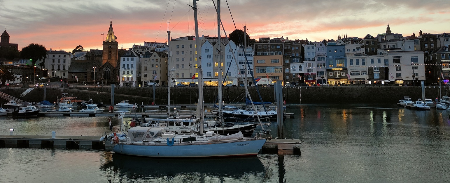 Cherokee at St Peter Port - CHannel Islands