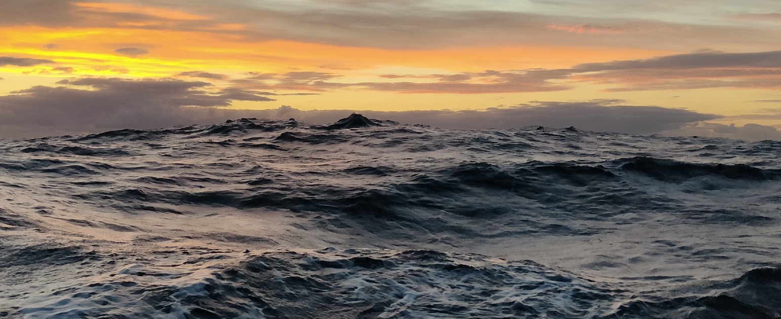 Nachtzeilen op de Noordzee