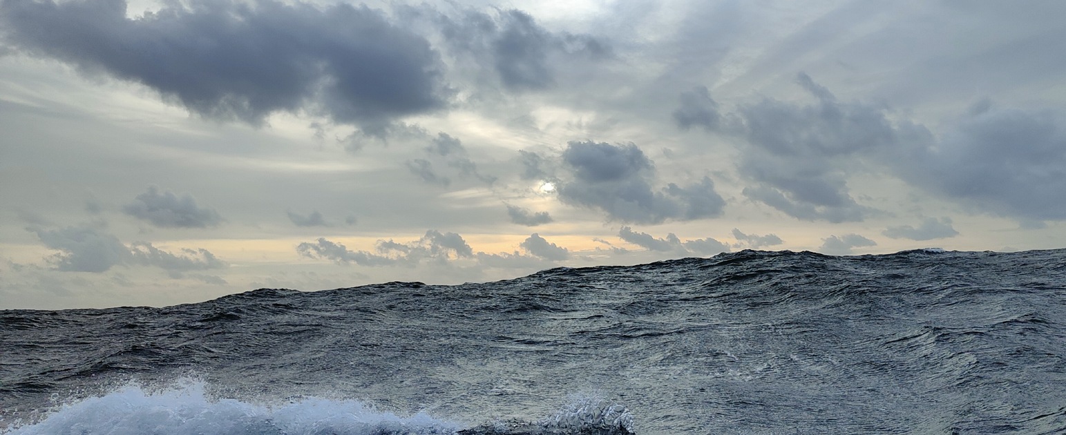 Sailing across the Celtic Sea